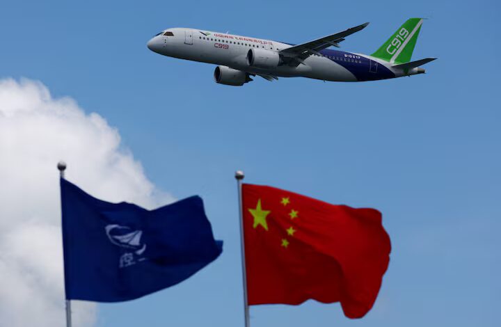 US suspends engine sales to Chinese planemaker COMAC, New York Times reports 1 EOU5SHYSIVKAZEVYY5M32MSOCY